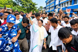 Mamata Banerjee: পুলিশি নিরাপত্তায় শ্রীরামপুরের সভায় মমতা বন্দ্যোপাধ্যায়