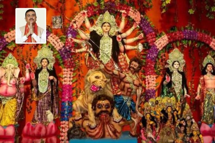 Durga Puja 2026: পুজো মণ্ডপে মুখ্যমন্ত্রীর ছবি বাধ্যতামূলক, বিজেপি নেতার ফতোয়া