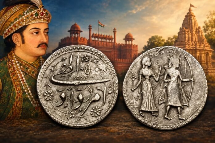 Akbar Ram Siya Coin: সম্রাট আকবরের তৈরি রাম-সীতা খোদাই করা ঐতিহাসিক রৌপ্য মুদ্রা