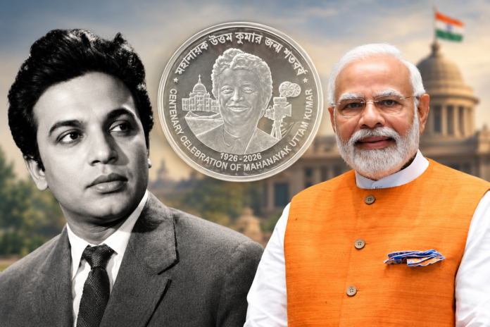 Uttam Kumar Commemorative Coin: উত্তম কুমারের শতবর্ষে কেন্দ্রের ১০০ টাকার রুপোর স্মারক মুদ্রা