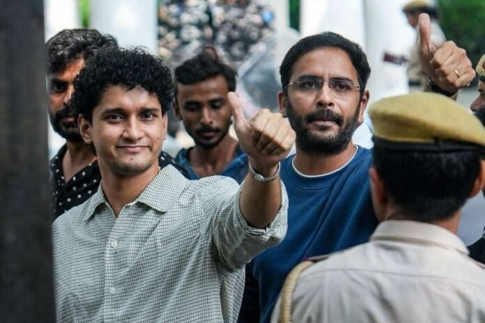 CJP leaders case Crime Branch: সিজেপি নেতা সৌরভ দাস ও আশুতোষ রাঙ্কার ফাইল ছবি