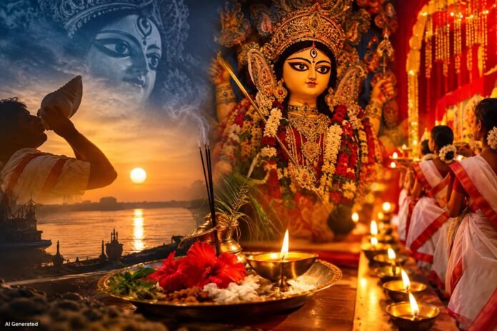 Mahalaya and Navratri Connection: মহালয়ার আবাহন, নবরাত্রির নয় দিনের উপবাস এবং দুর্গাপুজোর মাতৃ আরাধনার মধ্যে লুকিয়ে থাকা আসল শাস্ত্রীয় সম্পর্ক