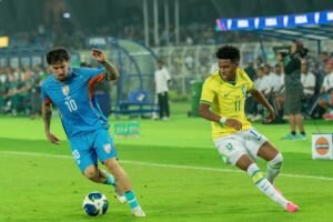 India vs Brazil Match: শক্তিশালী ব্রাজিলের বিরুদ্ধে গোলরক্ষক গুরপ্রীতের ভুলে ৪ গোল হজম করল ভারতীয় ফুটবল দল