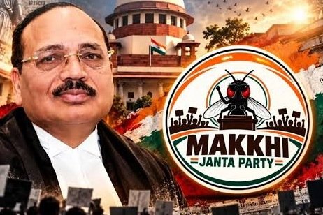 Makhi Janta Party: নতুন রাজনৈতিক দল মাছি জনতা পার্টির লোগো ও প্রতীকী ছবি
