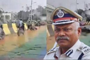 Kolkata CP Flyover Accident: কলকাতার পুলিশ কমিশনার অজয় নন্দার ফাইল ছবি ও উড়ালপুল