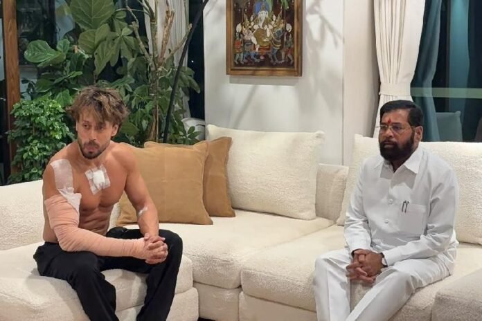 Tiger Shroff Juhu firing: টাইগার শ্রফের সঙ্গে দেখা করলেন উপমুখ্যমন্ত্রী একনাথ শিন্ডে
