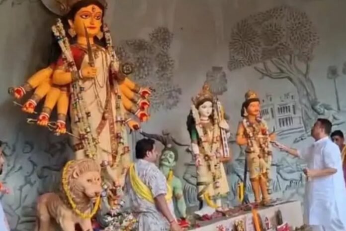 Suvendu Adhikari Medinipur Puja: মেদিনীপুরের পুজোয় মুখ্যমন্ত্রী শুভেন্দু অধিকারী