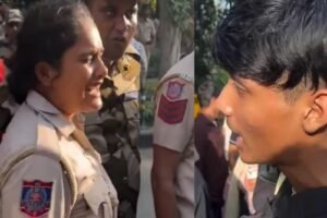 Jantar Mantar Viral Video: যন্তর মন্তরে আন্দোলনের মাঝে কর্তব্যরত মহিলা পুলিশকর্মীর সঙ্গে তাঁর নিজের প্রতিবাদী ভাইয়ের মিষ্টি বচসার ভাইরাল মুহূর্ত